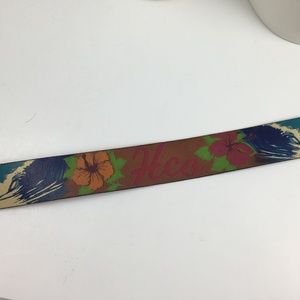Hollister Genuine Leather Belt Surfer Beach Hawaii